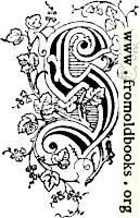 Foliated Initial Letter S