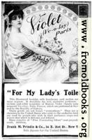 Old Advert: For My Lady’s Toilet