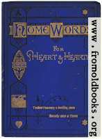 Front cover for Home Words