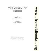 Title Page from The Charm of Oxford
